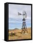 USA, Washington State, Molson, Okanogan County. Windmill in the ghost town.-Julie Eggers-Framed Stretched Canvas
