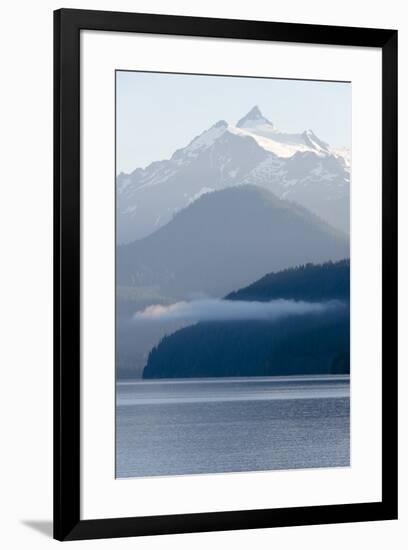 USA, Washington State. Morning calm Baker Lake under Mt. Shuksan-Trish Drury-Framed Photographic Print