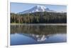 USA, Washington State. Mount Rainier National Park, Mount Rainier from Reflections Lake-Jamie & Judy Wild-Framed Photographic Print