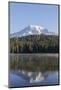 USA, Washington State. Mount Rainier National Park, Mount Rainier from Reflections Lake-Jamie & Judy Wild-Mounted Photographic Print