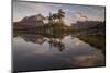 USA, Washington State. Mt Baker reflects in Park Butte Lake.-Jaynes Gallery-Mounted Photographic Print