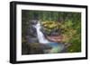 USA, Washington State, Mt. Rainier National Park. Silver Falls on the Ohanapecosh River.-Christopher Reed-Framed Photographic Print