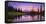 USA, Washington State, Mt. Rainier National Park. Tipsoo Lake panoramic at sunset.-Jaynes Gallery-Framed Stretched Canvas