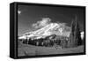 USA, Washington State, Mt. Rainier National Park, Winter on Mount Rainier-Terry Eggers-Framed Stretched Canvas