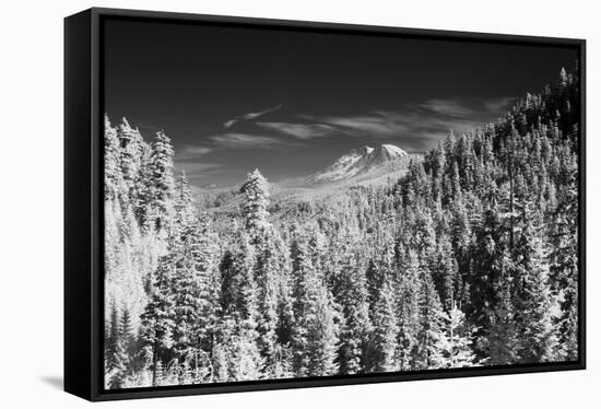 USA, Washington State, Mt. Rainier viewed from the South-Terry Eggers-Framed Stretched Canvas