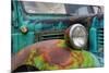 USA, Washington State, Old Colorful Field Truck in field-Terry Eggers-Mounted Photographic Print