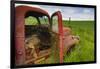 USA, Washington State, Old Colorful Field Truck in field-Terry Eggers-Framed Photographic Print