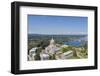 USA, Washington State, Olympia. State Capitol and Budd Bay Inlet.-Merrill Images-Framed Photographic Print