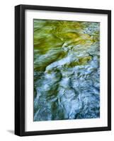 USA, Washington State. Olympic National Park, Sol Duc River abstract-Ann Collins-Framed Photographic Print