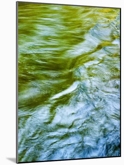 USA, Washington State. Olympic National Park, Sol Duc River abstract-Ann Collins-Mounted Photographic Print