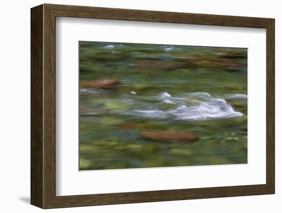 USA, Washington State, Olympic NP. Skokomish River rapids.-Jaynes Gallery-Framed Photographic Print