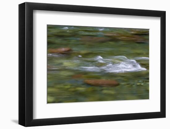 USA, Washington State, Olympic NP. Skokomish River rapids.-Jaynes Gallery-Framed Photographic Print