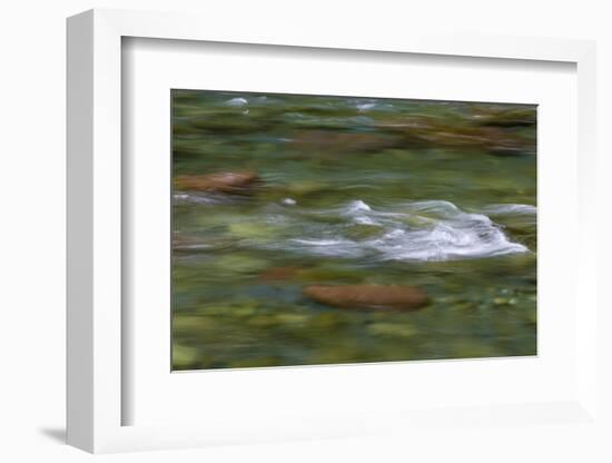 USA, Washington State, Olympic NP. Skokomish River rapids.-Jaynes Gallery-Framed Photographic Print