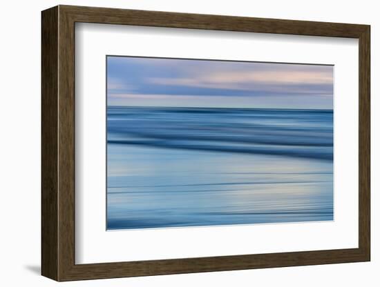 USA, Washington State, Olympic Peninsula. Panned ocean landscape.-Yuri Choufour-Framed Photographic Print