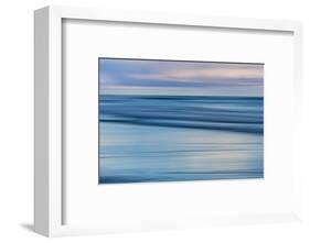 USA, Washington State, Olympic Peninsula. Panned ocean landscape.-Yuri Choufour-Framed Photographic Print