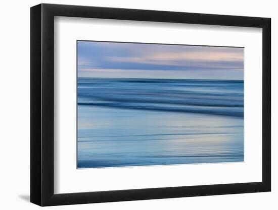 USA, Washington State, Olympic Peninsula. Panned ocean landscape.-Yuri Choufour-Framed Photographic Print