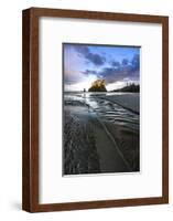 USA, Washington State, Olympic Peninsula. Second beach sunrise.-Yuri Choufour-Framed Photographic Print
