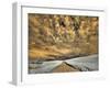 USA, Washington State, Palouse. Backcountry road through wheat field and clouds-Terry Eggers-Framed Photographic Print