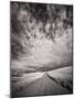 USA, Washington State, Palouse. Backcountry road through wheat field and clouds-Terry Eggers-Mounted Photographic Print