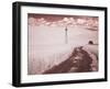 USA, Washington State, Palouse. Backroad through wheat field-Terry Eggers-Framed Photographic Print