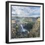 USA. Washington State. Palouse Falls in the spring, at Palouse Falls State Park.-Gary Luhm-Framed Photographic Print