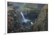 USA. Washington State. Palouse Falls in the spring, at Palouse Falls State Park.-Gary Luhm-Framed Photographic Print