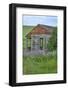 USA, Washington State, Palouse. Old abandoned house surrounded by wildflowers.-Julie Eggers-Framed Photographic Print