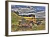 USA, Washington State, Palouse. Old Truck Abandoned in Field-Terry Eggers-Framed Photographic Print