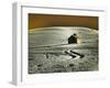 USA, Washington State, Palouse region, Old barn in field of wheat-Terry Eggers-Framed Photographic Print