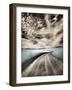 USA, Washington State, Palouse region, winding backcountry road through wheat fields-Terry Eggers-Framed Photographic Print