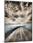 USA, Washington State, Palouse region, winding backcountry road through wheat fields-Terry Eggers-Mounted Photographic Print