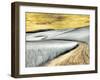 USA, Washington State, Palouse region, winding backcountry road through wheat fields-Terry Eggers-Framed Photographic Print
