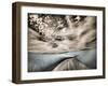 USA, Washington State, Palouse region, winding backcountry road through wheat fields-Terry Eggers-Framed Photographic Print