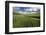 USA, Washington State, Palouse. Road running through rolling hills of green wheat fields.-Julie Eggers-Framed Photographic Print