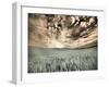 USA, Washington State, Palouse. wheat field and clouds-Terry Eggers-Framed Photographic Print