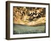 USA, Washington State, Palouse. wheat field and clouds-Terry Eggers-Framed Photographic Print