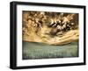 USA, Washington State, Palouse. wheat field and clouds-Terry Eggers-Framed Photographic Print