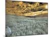 USA, Washington State, Palouse. wheat field and clouds-Terry Eggers-Mounted Photographic Print