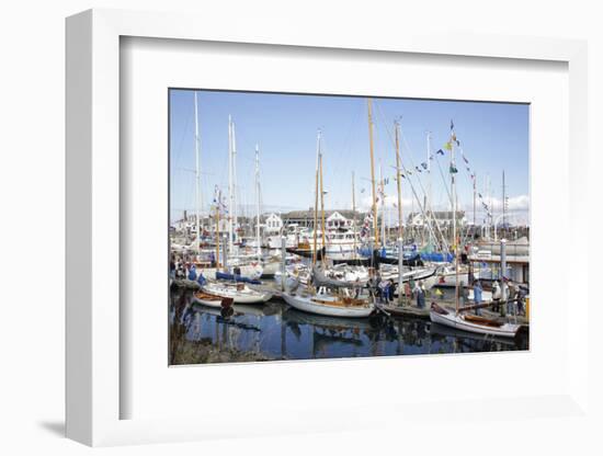 USA, Washington State, Port Townsend, Wooden Boat Festival.-Savanah Stewart-Framed Photographic Print