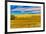 USA, Washington State, Pullman. Wheat field and barn landscape.-Jaynes Gallery-Framed Photographic Print