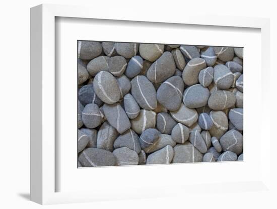 USA, Washington State. Rocks with white stripes.-Jaynes Gallery-Framed Photographic Print