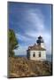 USA, Washington State, San Juan Island, Lime Kiln Point Lighthouse-John Barger-Mounted Photographic Print