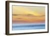 USA, Washington State, San Juan Islands. Abstract Sunset Scenic-Don Paulson-Framed Photographic Print