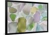 USA, Washington State, Seabeck. Beach glass close-up.-Jaynes Gallery-Framed Photographic Print