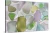 USA, Washington State, Seabeck. Beach glass close-up.-Jaynes Gallery-Stretched Canvas