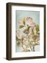 USA, Washington State, Seabeck. Colorized pink dogwood blossoms.-Jaynes Gallery-Framed Photographic Print