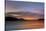 USA, Washington State, Seabeck. Composite panoramic sunset over Hood Canal.-Jaynes Gallery-Stretched Canvas