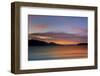 USA, Washington State, Seabeck. Composite panoramic sunset over Hood Canal.-Jaynes Gallery-Framed Photographic Print