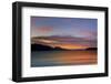 USA, Washington State, Seabeck. Composite panoramic sunset over Hood Canal.-Jaynes Gallery-Framed Photographic Print