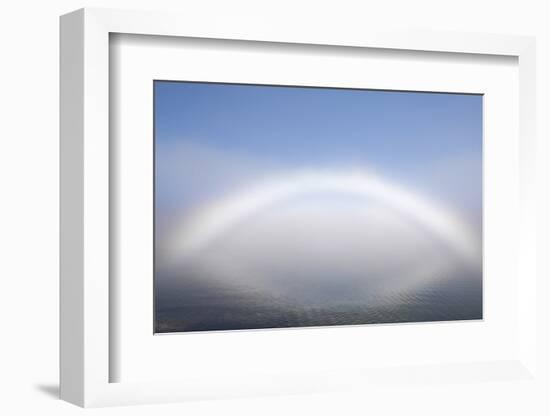 USA, Washington State, Seabeck. Fog bow on Hood Canal.-Jaynes Gallery-Framed Photographic Print